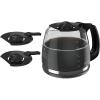 imageBLACKDECKER 12Cup Replacement Carafe GC3100B Duralife Glass DishwasherSafe 2 Extra Lids