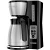 imageBLACKDECKER 12Cup Thermal Programmable Coffee maker Brew Strength Selector Autoclean Black and SilverCM2046S