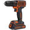 imageBLACKDECKER 20V MAX Cordless DrillDriver Kit with Battery Charger and Double Ended Bit BDCDD120CSpeed Drill