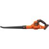 imageBLACKDECKER 20V MAX Cordless Sweeper with Power Boost Leaf Blower with Battery and Charger LSW321Cordless Sweeper