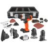 imageBLACKDECKER 20V MAX MATRIX Drill Power Tool Combo Kit 6Tool Set Cordless Tool Set BDCDMT1206KITC6Tool Combo Kit