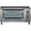 imageBLACKDECKER 4Slice Convection Oven Stainless Steel Curved Interior Fits a 9 inch Pizza TO1313SBD
