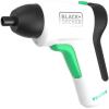 imageBLACKDECKER 4V MAX reviva Electric Screwdriver Cordless USB Chargeable REVSD4C