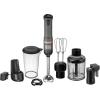 imageBLACKDECKER Kitchen Wand Cordless Immersion Blender 4 in 1 Multi Tool Set Hand Blender with Charging Dock Grey BCKM1014K01Grey