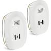 imageBLACKDECKER Night Light Plug in with 2 USB Charging Ports Photocell Sensor 10 Lumen 2 Pack