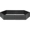 imageBLACKDECKER Raised Garden Bed Planter for Outdoor Plants Easy Assembly 3 ft BDSTGA9368