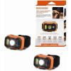 imageBLACKDECKER Rechargeable Headlamp with Wave Sensor 2Pack Ultra Bright 1000 Lumens LED Head Light 90 Tilt 7 Lighting Modes IP65 Waterproof Fits Over Helmet 14 Hour Head Lamp for CampingTwo Pack