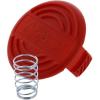 imageBLACKDECKER Trimmer Line Cap and Spring for AFS Trimmer RC100P