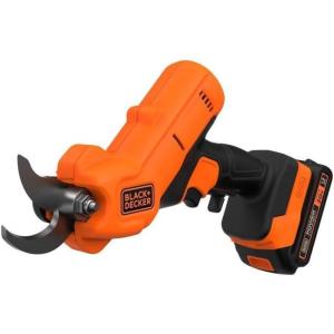 imageBLACKDECKER 20V MAX Cordless Pruner Electric Pruning Shears Battery and Charger Included Electric Pruner BCPR320C1