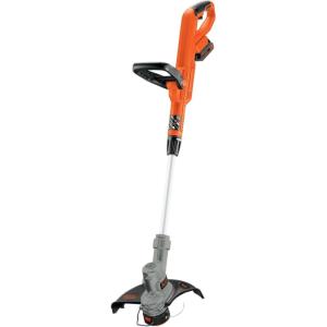 imageBLACKDECKER 20V MAX Cordless String Trimmer 12 Inch Steel Blade Reduced Vibration Battery and Charger Included LST300