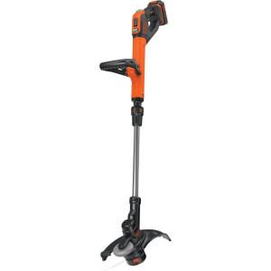 imageBLACKDECKER 20V MAX Cordless String Trimmer and Edger 12 Inch Weed Eater 2Speed Control Weed Wacker 2 Batteries Charger and Spool Included LSTE52520V String Trimmer Kit
