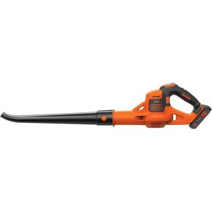 imageBLACKDECKER 20V MAX Cordless Sweeper with Power Boost Leaf Blower with Battery and Charger LSW321Cordless Sweeper