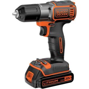 imageBLACKDECKER 20V MAX POWERCONNECT 38 in Cordless DrillDriver with AUTOSENSE Kit BDCDE120CDrillDriver Only
