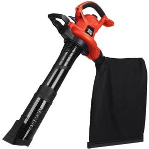 imageBLACKDECKER 3in1 Electric Leaf Blower Leaf VacuumMulcher Corded 12Amp BV66003in1 Leaf Blower