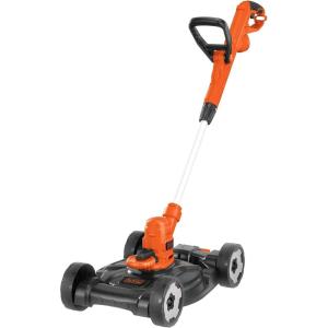 imageBLACKDECKER 3in1 String TrimmerEdger ampamp Lawn Mower 65Amp 12Inch Corded MTE9123in1 Mower Only