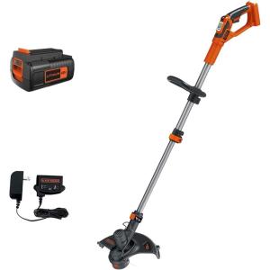 imageBLACKDECKER 40V MAX 13 in 2in1 Cordless String TrimmerEdger with POWERCOMMAND Kit LST136