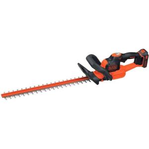 imageBLACKDECKER 40V MAX Cordless Hedge Trimmer 24Inch Brush Trimmer with Battery and Charger LHT341FF40V Hedge Trimmer Kit