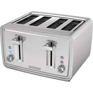 imageBLACKDECKER 4Slice Toaster Stainless Steel TR4900SSDToaster