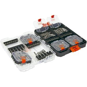imageBLACKDECKER BLACK  DECKER Screwdriver Bit Set 200Piece BDAST200SETFF200 Piece Set