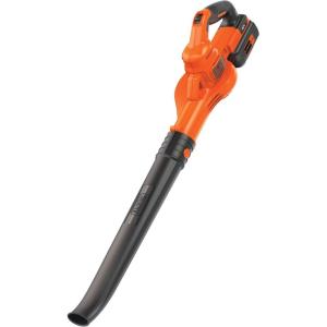 imageBLACKDECKER Cordless Leaf Blower 40V MAX  Leaf Blower Cordless with Battery and Charger 125 MPH Air Speed Lightweight Handheld Yard Sweeper LSW40C40V Cordless Sweeper Kit