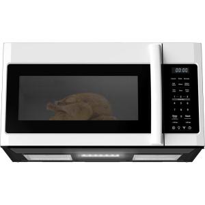 imageBLACKDECKER EM036AB14 Digital Microwave Oven with Turntable PushButton Door Child Safety Lock Stainless Steel 14 CuftOTR 17 CuFtWhite