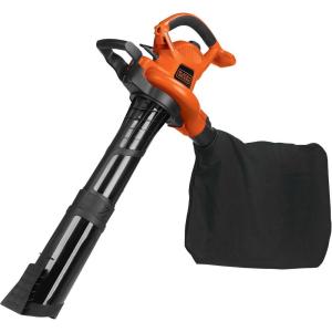 imageBLACKDECKER Leaf Blower Leaf Vacuum and Leaf Mulcher 3in1 Electric Blowers for Lawn Care 12 Amp 250 MPH 400 CFM BV6000