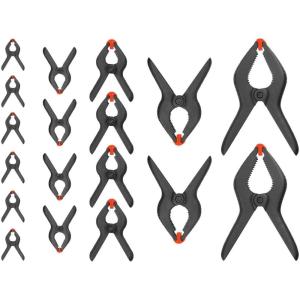 imageBLACKDECKER Spring Clamp Set Assorted 18Piece BDHT83001