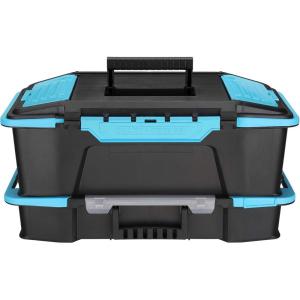 imageBLACKDECKER Tool Organizer 19 Stackable Caddy Portable System for Storing Tools and Craft Materials BDST19900FF