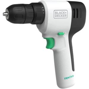 imageBLACKDECKER reviva 12V Cordless Drill 230 lb Torque Made from Recyled Material REVCDD12C