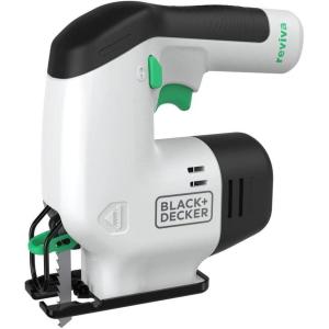 imageBLACKDECKER reviva 12V MAX Jig Saw Cordless Ideal for Wood Metal or Plastic REVCJS12C