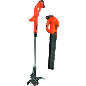imageBlackDecker BCK279D2 20V MAXAxial Leaf Blower and String Trimmer Combo Kit20V Leaf Blower  String Trimmer Combo Kit