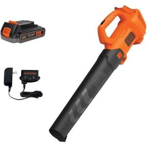 imagebeyond by BLACKDECKER 20V MAX Cordless Leaf Blower  Leaf Blower Kit  Axial Battery and Charger Included  Lawn Tools Model Number BCBL700D1AEVBlower Kit