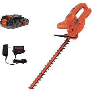 imagebeyond by BLACKDECKER 20V MAX Hedge Trimmer Kit 18Inch LHT218D1AEV  OrangeTrimmer Kit