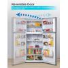imageBLACKDECKER 121 Cu Ft Top Mount Refrigerator with Freezer 2 Door Refrigerator with Top Freezer and Adjustable Temperature Control ENERGY STAR BR1210HS Stainless Steel LookStainless Steel Look