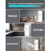imageBLACKDECKER 121 Cu Ft Top Mount Refrigerator with Freezer 2 Door Refrigerator with Top Freezer and Adjustable Temperature Control ENERGY STAR BR1210HS Stainless Steel LookWhite
