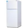 imageBLACKDECKER 121 Cu Ft Top Mount Refrigerator with Freezer 2 Door Refrigerator with Top Freezer and Adjustable Temperature Control ENERGY STAR BR1210HS Stainless Steel LookWhite