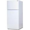 imageBLACKDECKER 121 Cu Ft Top Mount Refrigerator with Freezer 2 Door Refrigerator with Top Freezer and Adjustable Temperature Control ENERGY STAR BR1210HS Stainless Steel LookWhite