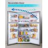 imageBLACKDECKER 121 Cu Ft Top Mount Refrigerator with Freezer 2 Door Refrigerator with Top Freezer and Adjustable Temperature Control ENERGY STAR BR1210HS Stainless Steel LookStainless Steel Look