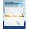 imageBLACKDECKER 13 Cu Ft Chest Freezer Deep Freezer with Top Opening Freezer Chest with 2 Removable Storage Baskets Mechanical Temperature Control Manual Defrost R600a RefrigerantBCF1300EWhite198 CuFt