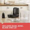 imageBLACKDECKER 15Cup Electric Food Chopper One Touch Pulse 150W Motor Mini Food Processor StaySharp Blade Dishwasher Safe15 cup capacity