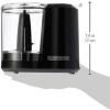 imageBLACKDECKER 15Cup Electric Food Chopper One Touch Pulse 150W Motor Mini Food Processor StaySharp Blade Dishwasher Safe3 cup capacity