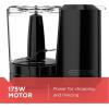 imageBLACKDECKER 15Cup Electric Food Chopper One Touch Pulse 150W Motor Mini Food Processor StaySharp Blade Dishwasher Safe3 cup capacity