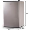 imageBLACKDECKER 17 Cu Ft Compact Refrigerator ENERGY STAR Certified Single Door Mini Fridge with Chiller Compartment Personal Fridge for Home or Dorm Room R600a Refrigerant BCRK17VStainless LookSilver