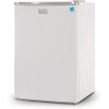 imageBLACKDECKER 17 Cu Ft Compact Refrigerator ENERGY STAR Certified Single Door Mini Fridge with Chiller Compartment Personal Fridge for Home or Dorm Room R600a Refrigerant BCRK17VStainless LookWhite