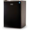 imageBLACKDECKER 17 Cu Ft Compact Refrigerator ENERGY STAR Certified Single Door Mini Fridge with Chiller Compartment Personal Fridge for Home or Dorm Room R600a Refrigerant BCRK17VStainless LookBlack
