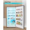 imageBLACKDECKER 17 Cu Ft Convertible Freezer Refrigerator Upright Freezer with Glass Shelves ENERGY STAR rated Frost Free BUC1700XS Stainless LookBlack