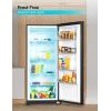 imageBLACKDECKER 17 Cu Ft Convertible Freezer Refrigerator Upright Freezer with Glass Shelves ENERGY STAR rated Frost Free BUC1700XS Stainless LookBlack