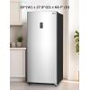 imageBLACKDECKER 17 Cu Ft Convertible Freezer Refrigerator Upright Freezer with Glass Shelves ENERGY STAR rated Frost Free BUC1700XS Stainless LookStainless Steel Look