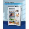 imageBLACKDECKER 17 Cu Ft Convertible Freezer Refrigerator Upright Freezer with Glass Shelves ENERGY STAR rated Frost Free BUC1700XS Stainless LookStainless Steel Look
