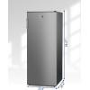 imageBLACKDECKER 17 Cu Ft Convertible Freezer Refrigerator Upright Freezer with Glass Shelves ENERGY STAR rated Frost Free BUC1700XS Stainless LookStainless Steel Look